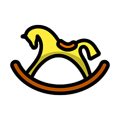 Image showing Rocking Horse Icon