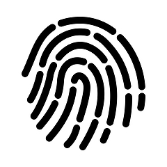 Image showing Fingerprint Icon