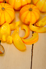 Image showing fresh yellow pumpkin