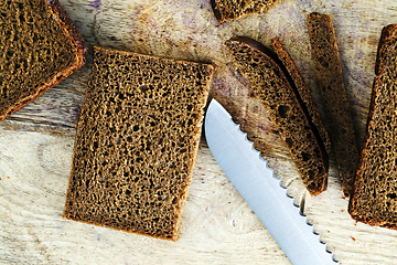 Image showing rye flour bread