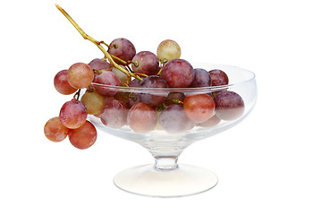 Image showing Red grapes