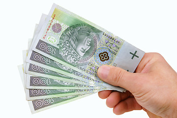 Image showing Polish money