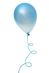 Image showing Blue balloon