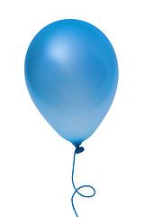 Image showing Blue balloon