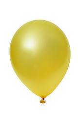 Image showing Yellow ballon