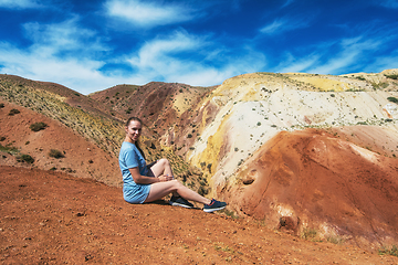 Image showing Valley of Mars landscapes