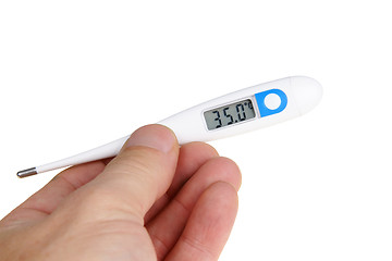 Image showing digital thermometer