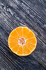 Image showing peeled delicious tangerine