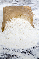 Image showing small bag with flour