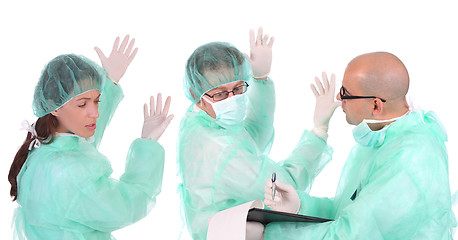 Image showing group of healthcare workers 