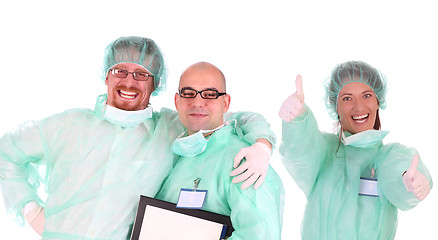 Image showing successful healthcare workers 