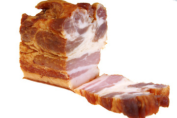 Image showing Smoked bacon