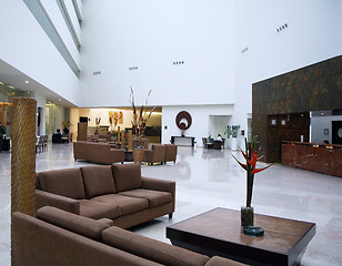 Image showing Hotel lobby