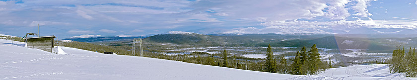 Image showing Winter panorama