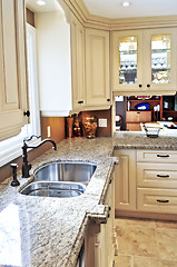 Image showing Modern kitchen interior