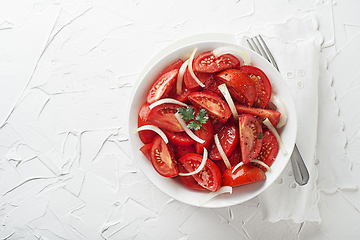 Image showing Tomato salad