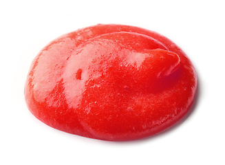 Image showing tomato puree on white background