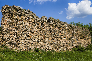 Image showing details of the ruined fortress