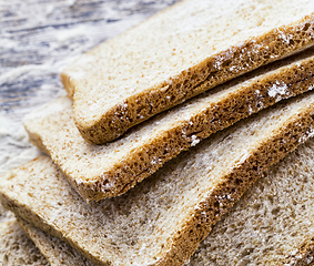 Image showing sliced fresh bread