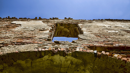 Image showing empty window openings