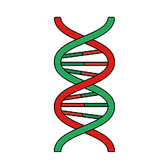 Image showing DNA Icon