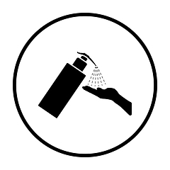 Image showing Dispenser Of Liquid Soap Icon