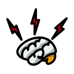 Image showing Icon Of Brainstorm