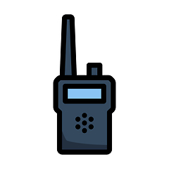 Image showing Portable Radio Icon