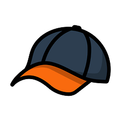 Image showing Baseball Cap Icon