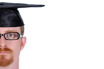 Image showing graduation a young man