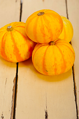 Image showing fresh yellow pumpkin