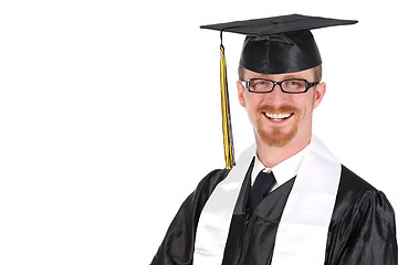 Image showing happy graduation a young man