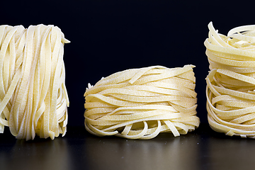 Image showing raw pasta