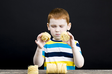 Image showing macaroni uncooked