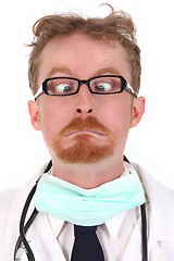 Image showing funny doctor 