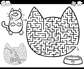 Image showing maze or labyrinth activity