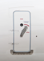 Image showing Emergency exit door