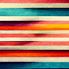 Image showing Artistic abstract artwork, textures lines stripe pattern design.