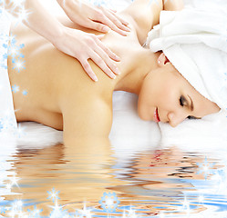 Image showing professional massage