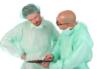 Image showing two surgeon 