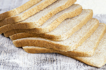 Image showing sliced fresh bread