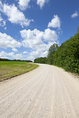 Image showing roads of sand