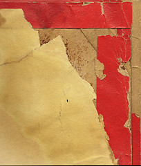 Image showing Old cardboard 