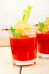 Image showing fresh tomato juice