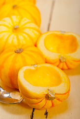 Image showing fresh yellow pumpkin