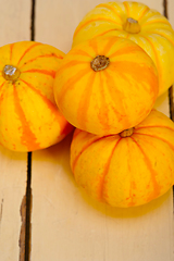 Image showing fresh yellow pumpkin