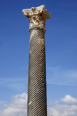 Image showing detail of a roman column