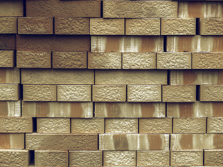 Image showing Vintage looking Bricks