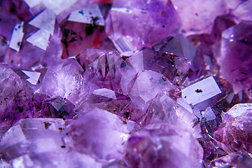 Image showing amethyst mineral background