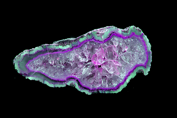 Image showing agate minreal isolated